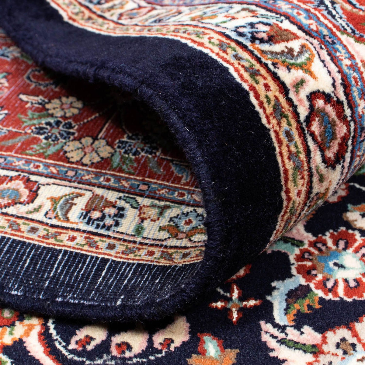 Persisk tæppe - Classic - 238 x 178 cm - mørkeblå