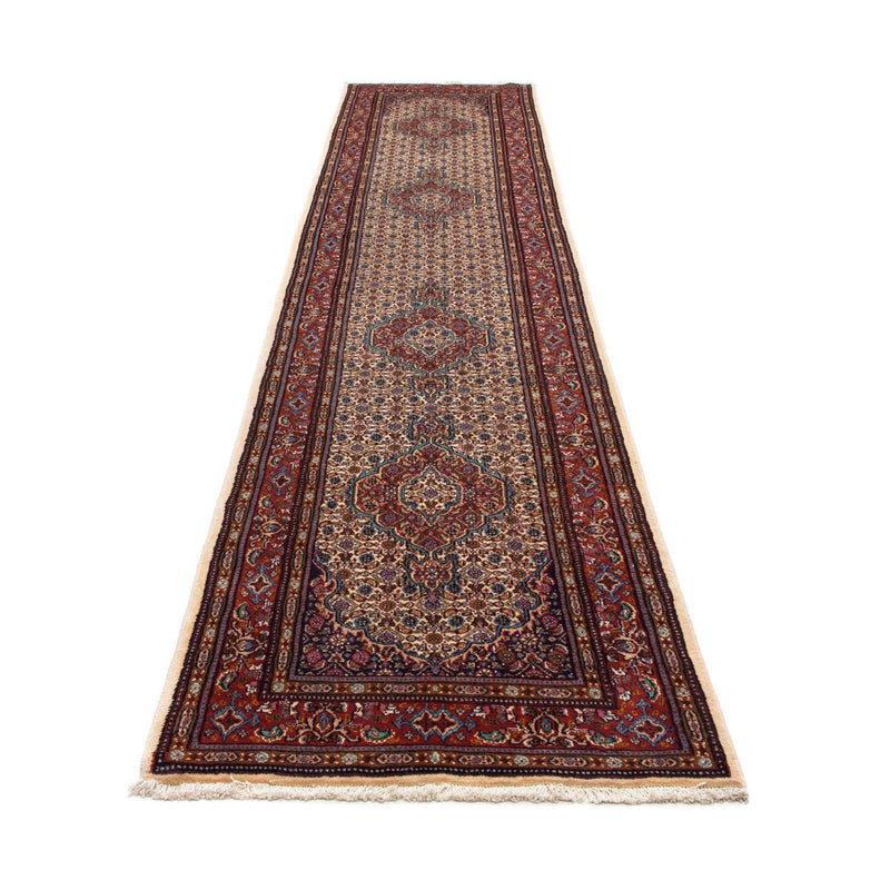 Løber Persisk tæppe - Classic - 405 x 81 cm - beige