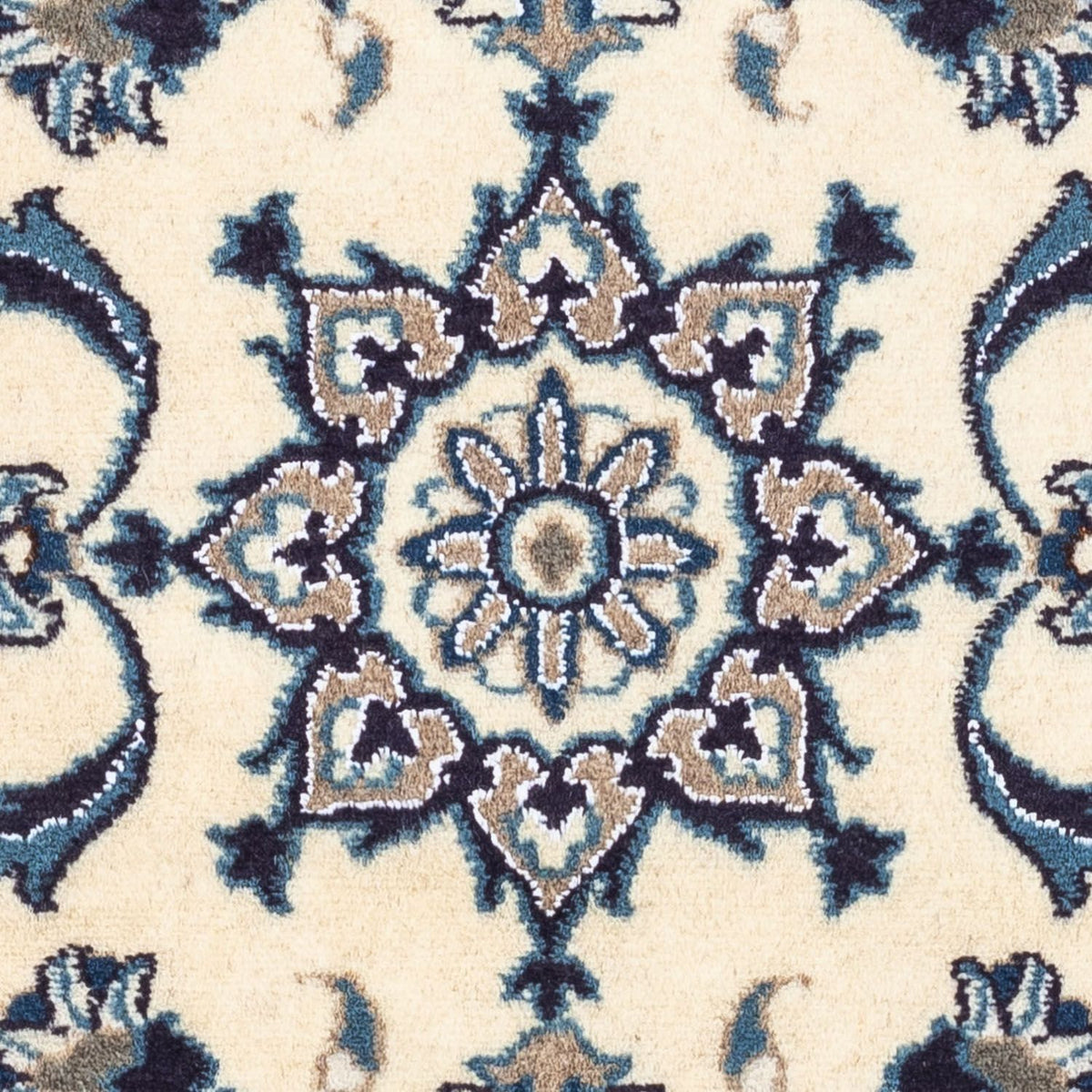 Persisk tæppe - Nain - 136 x 65 cm - beige