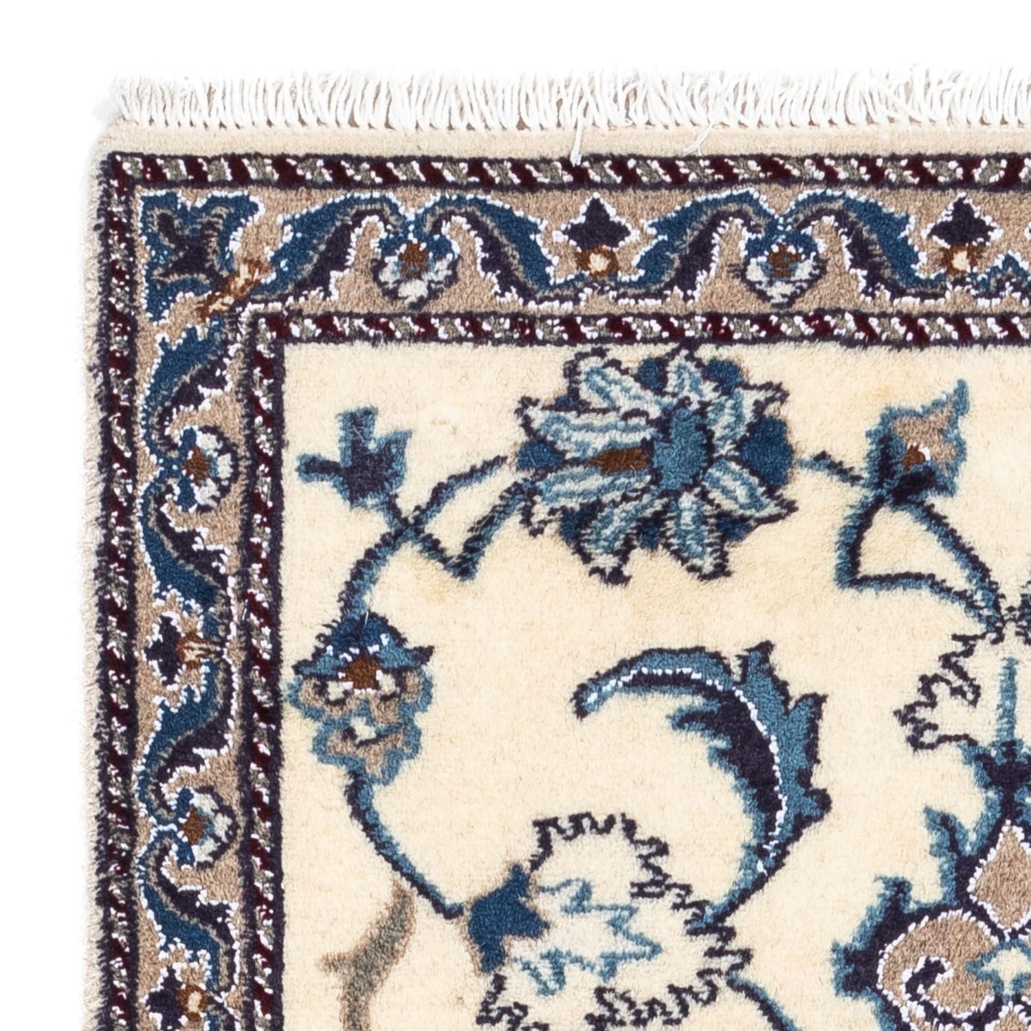 Persisk tæppe - Nain - 136 x 65 cm - beige