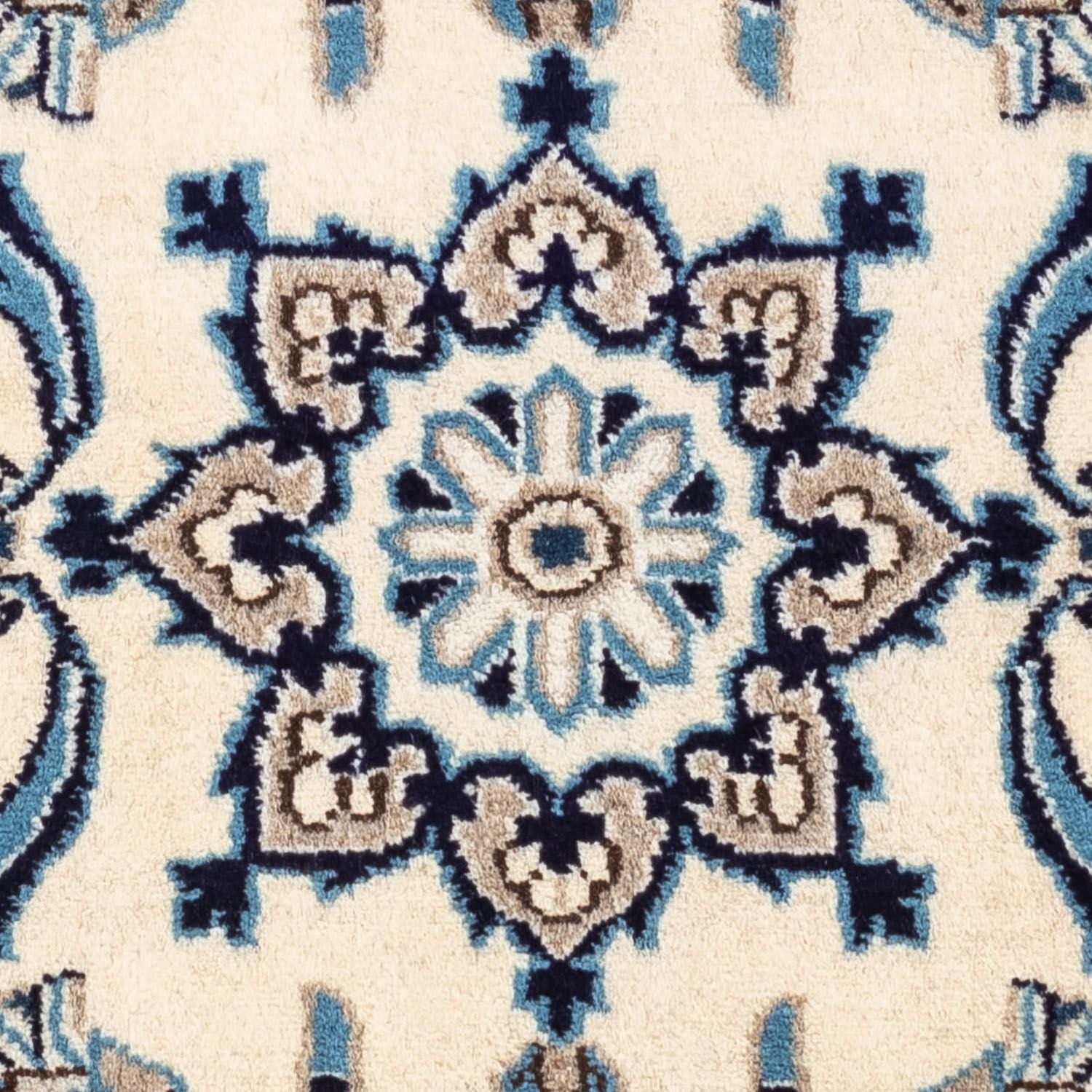 Persisk tæppe - Nain - 130 x 69 cm - beige