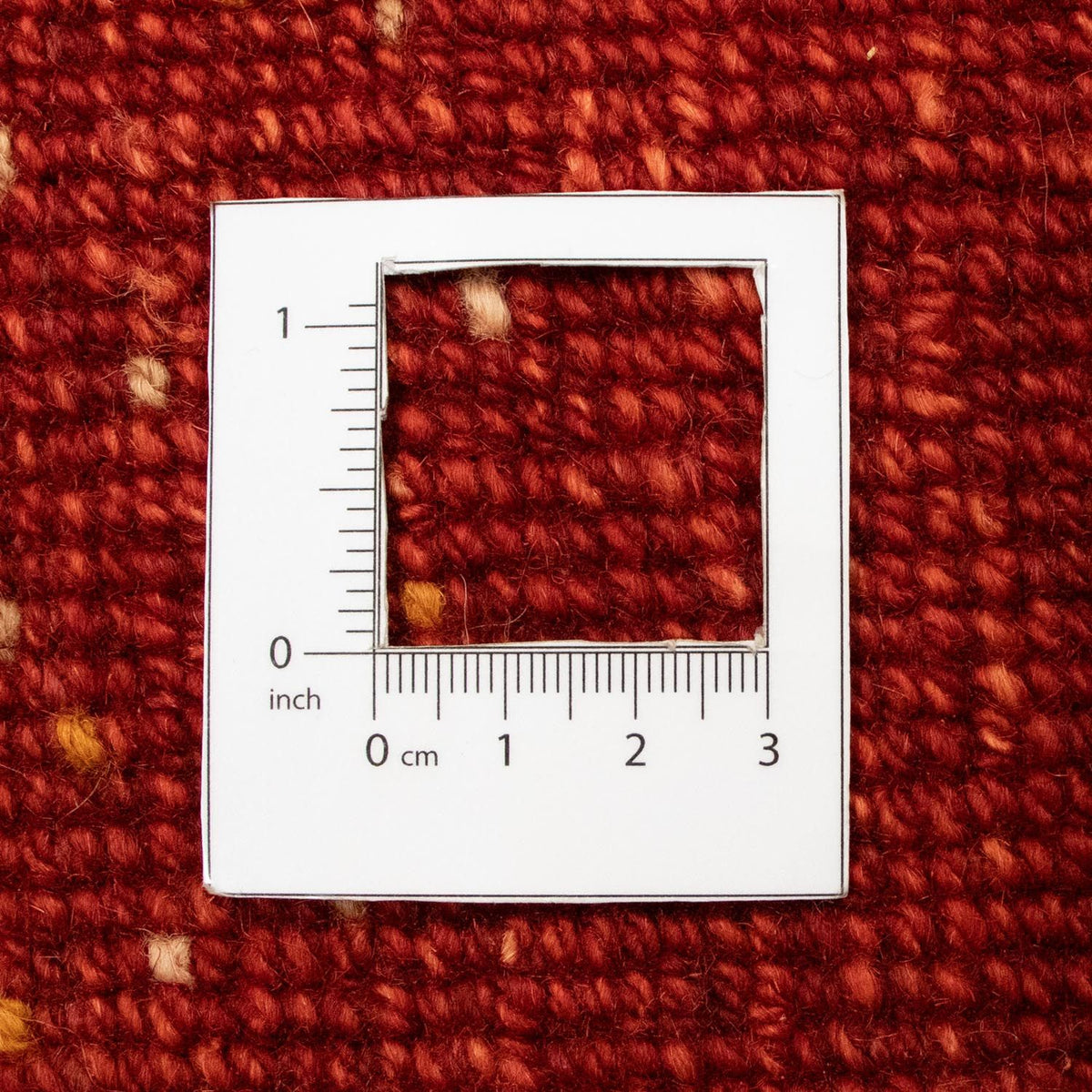 Gabbeh-tæppe - Persisk - 227 x 166 cm - rød