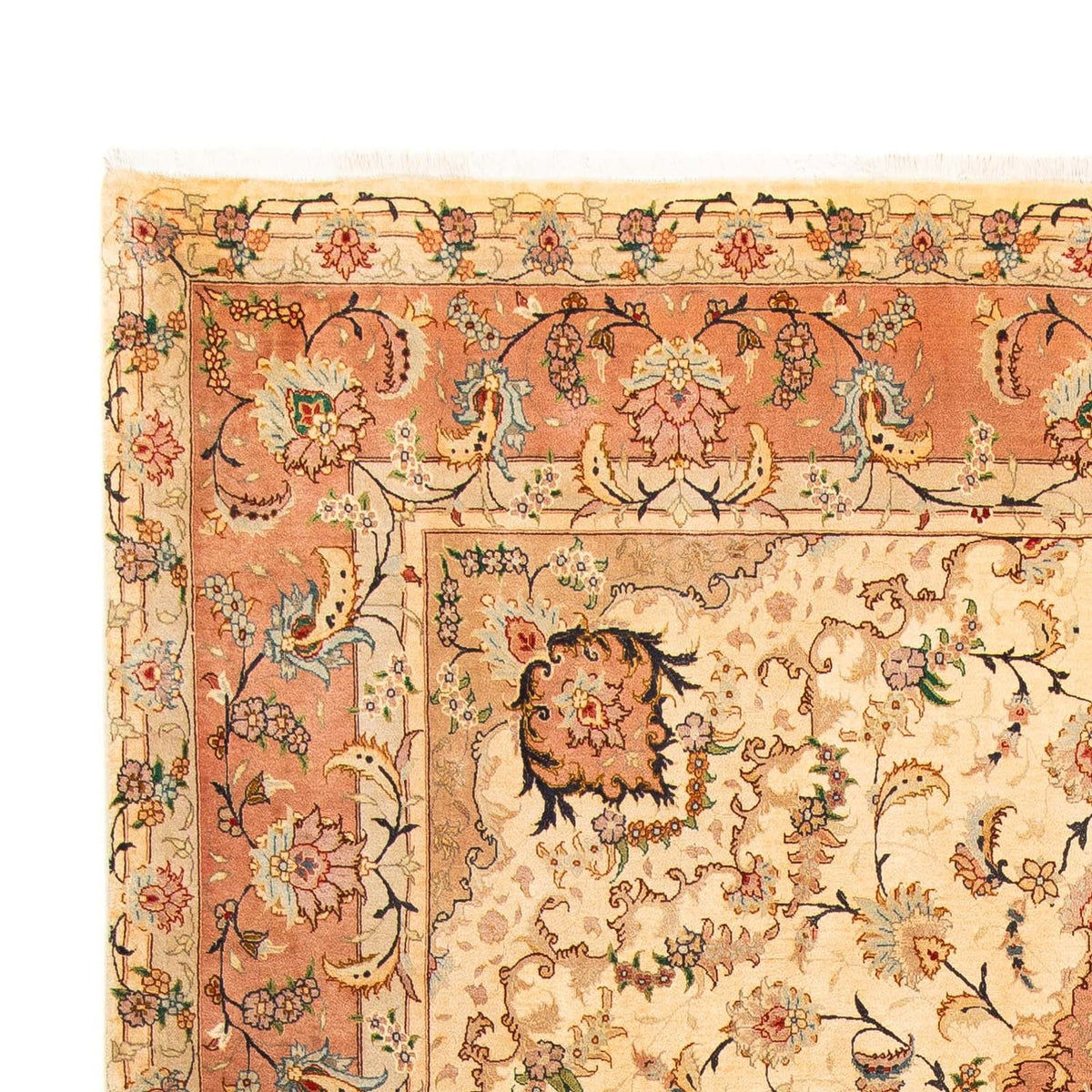 Tabriz - 50 Raj Tæppe 201x305cm - Persisk tæppe