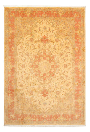 Persisk tæppe - Tabriz - Royal - 300 x 205 cm - lys brun