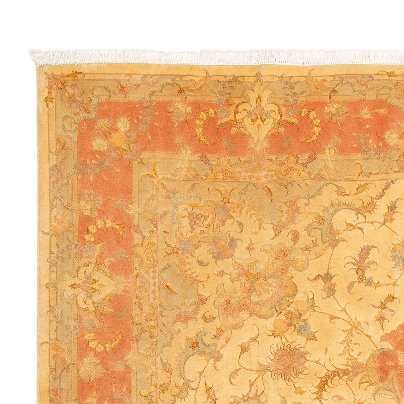 Persisk tæppe - Tabriz - Royal - 300 x 205 cm - lys brun