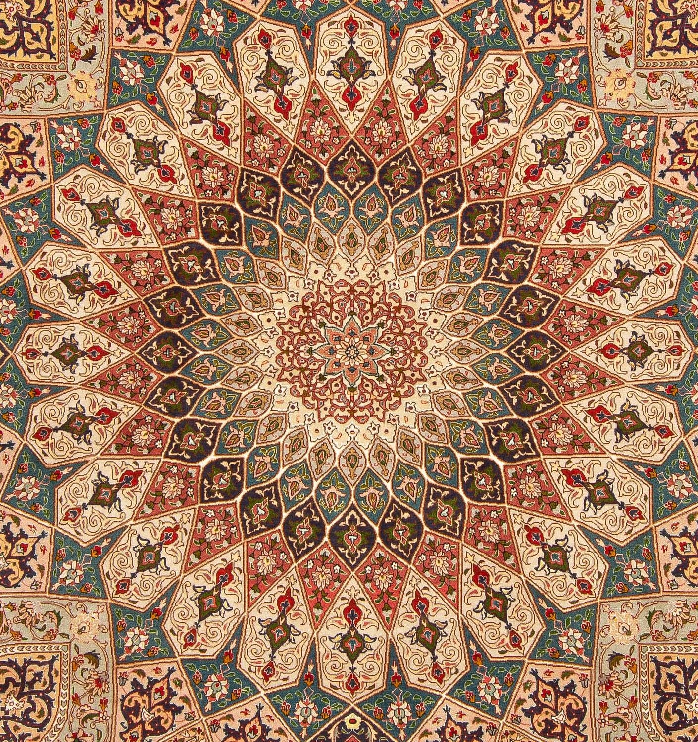 Persisk tæppe - Tabriz - Royal - 250 x 200 cm - flerfarvet