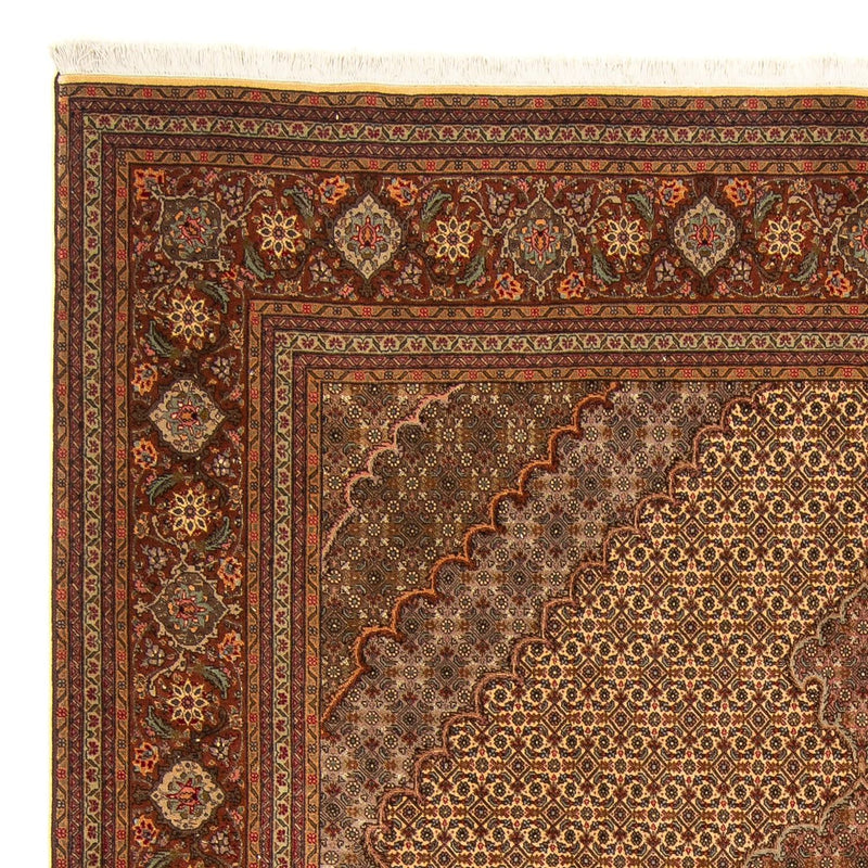Persisk tæppe - Tabriz - 250 x 200 cm - brun