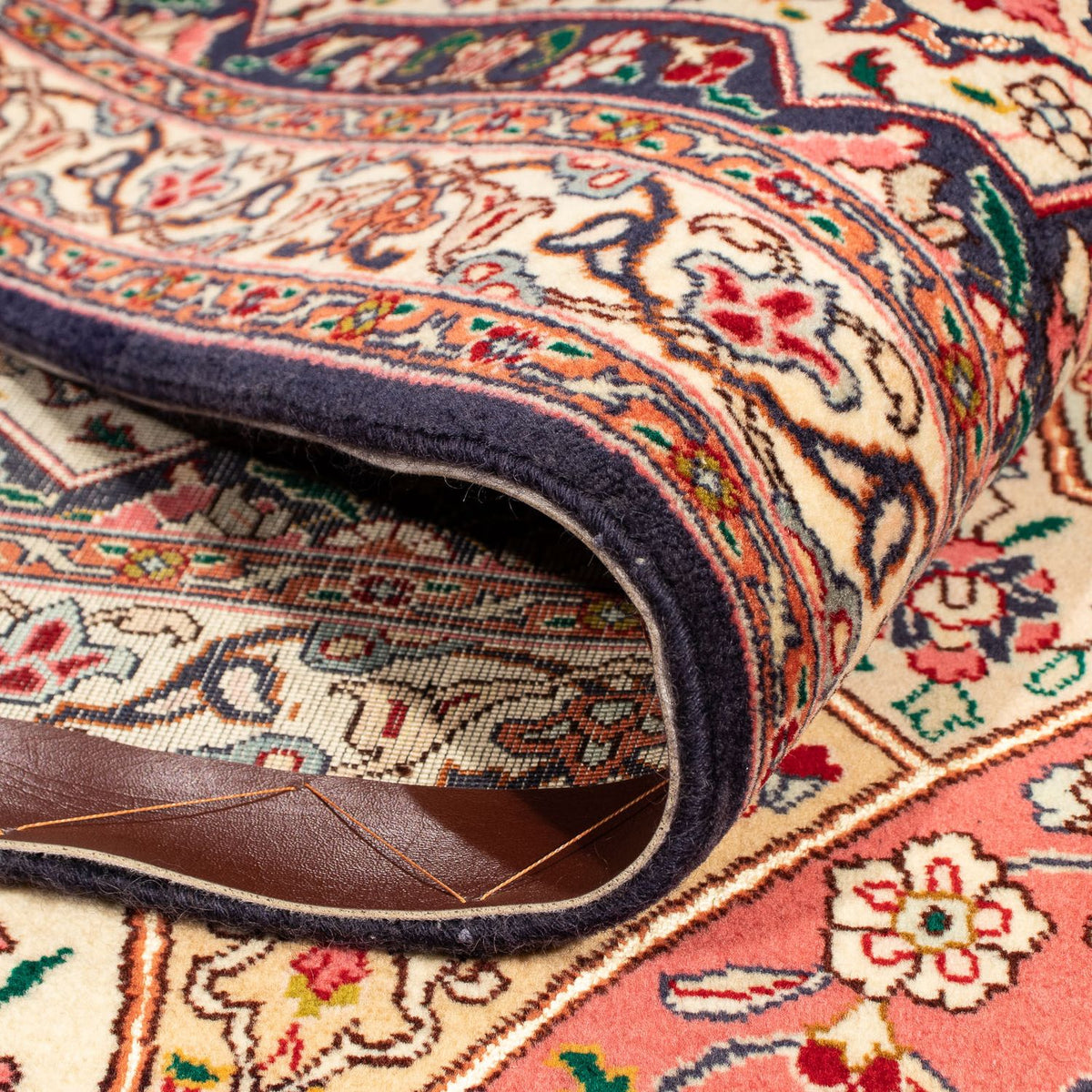 Persisk tæppe - Tabriz - Royal firkantet  - 253 x 250 cm - flerfarvet