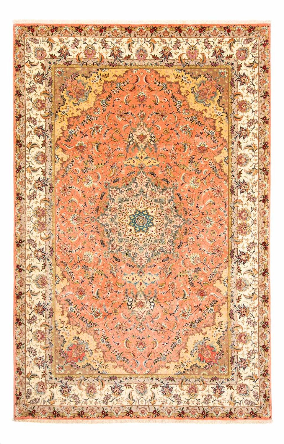 Persisk tæppe - Tabriz - Royal - 310 x 202 cm - beige