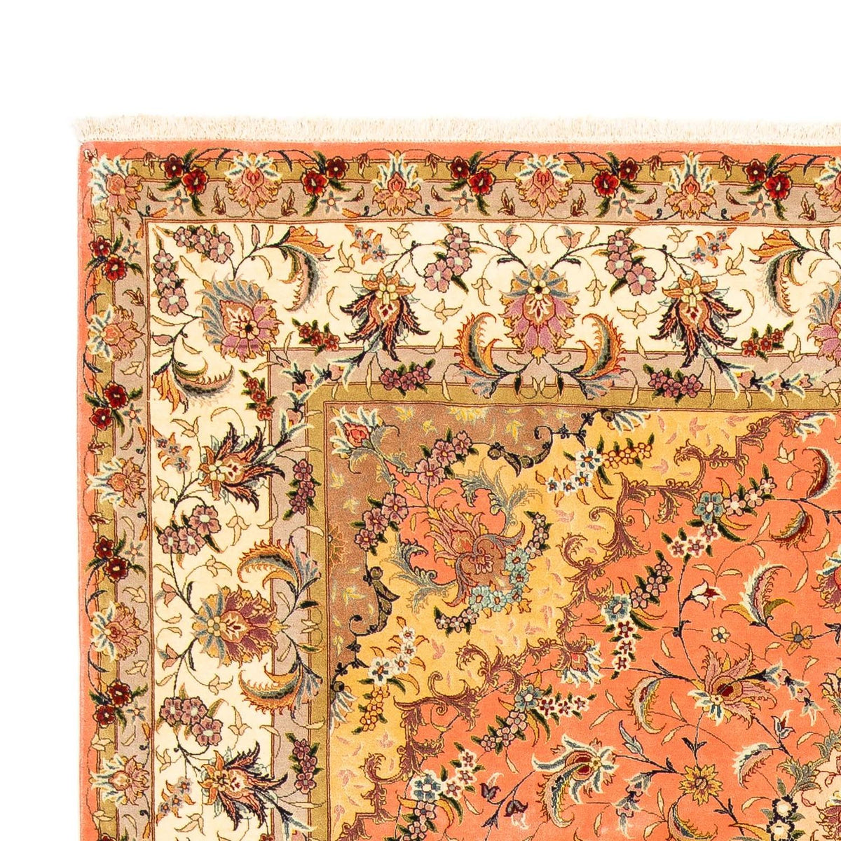 Persisk tæppe - Tabriz - Royal - 310 x 202 cm - beige