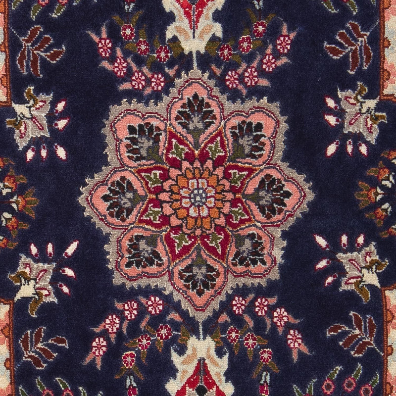 Persisk tæppe - Tabriz - Royal - 93 x 61 cm - mørkeblå