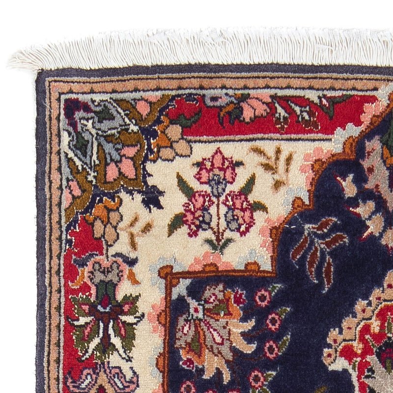 Persisk tæppe - Tabriz - Royal - 93 x 61 cm - mørkeblå