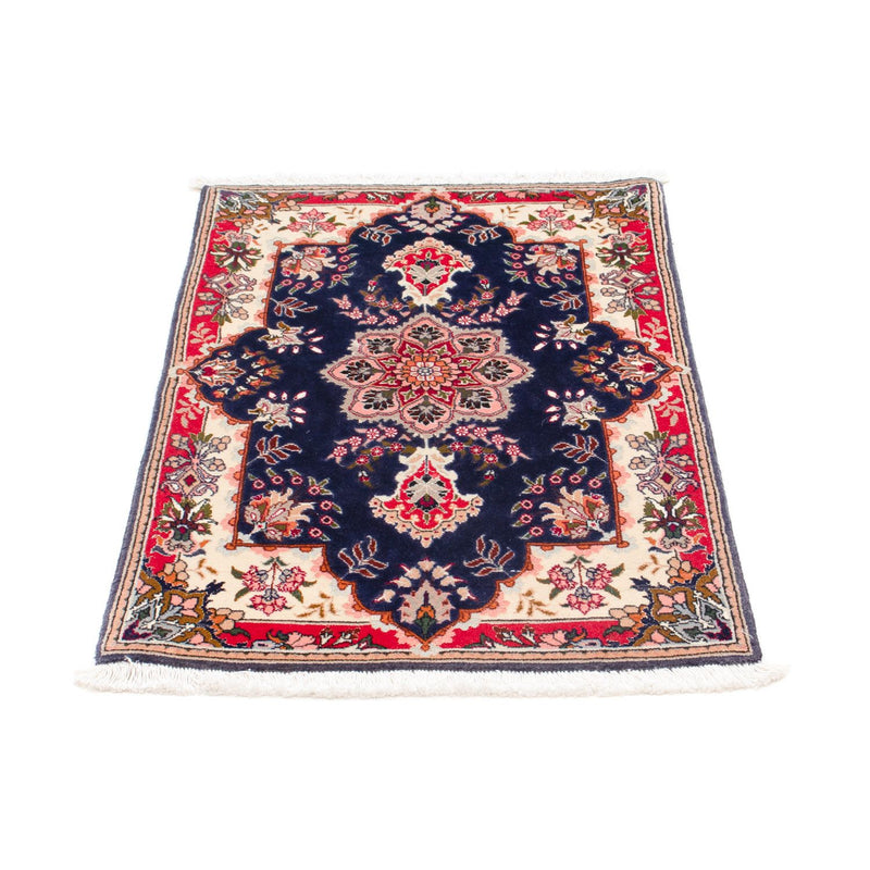 Persisk tæppe - Tabriz - Royal - 93 x 61 cm - mørkeblå