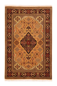 Persisk tæppe - Tabriz - Royal - 152 x 102 cm - brun
