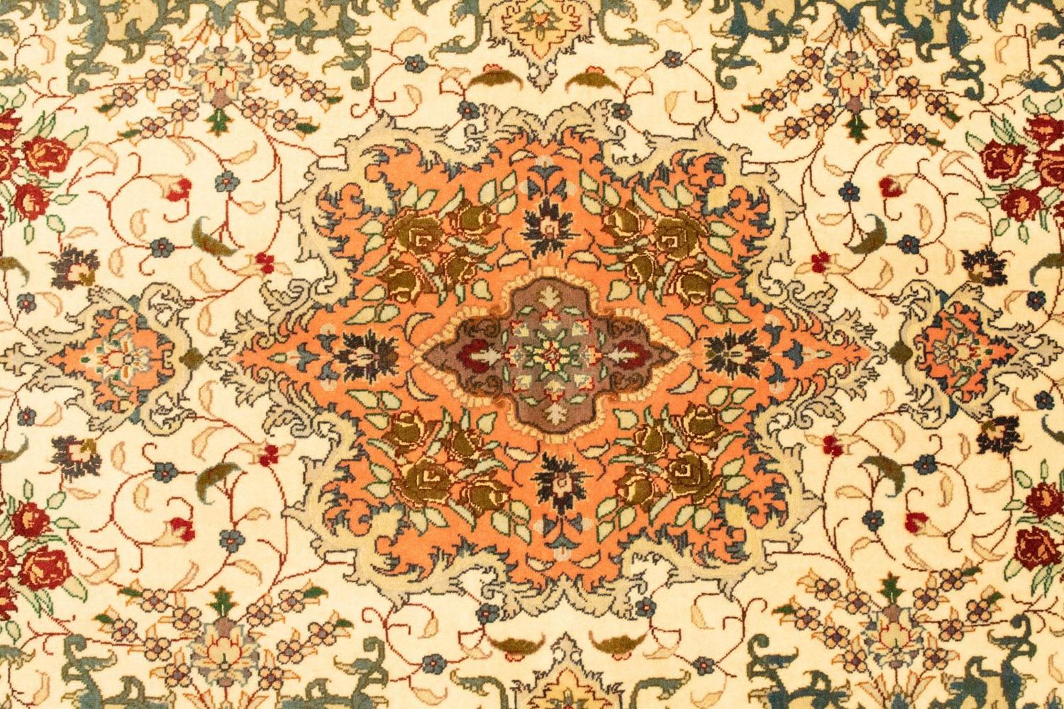 Persisk tæppe - Tabriz - Royal - 155 x 101 cm - beige