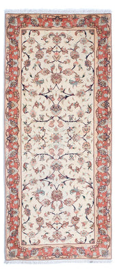 Løber Persisk tæppe - Tabriz - Royal - 183 x 77 cm - beige
