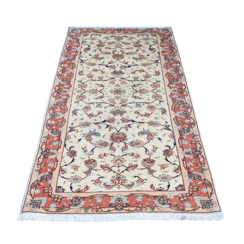 Løber Persisk tæppe - Tabriz - Royal - 183 x 77 cm - beige