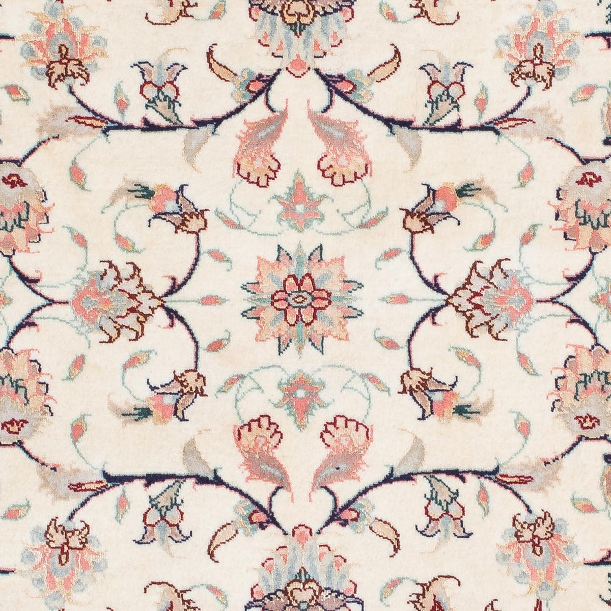 Løber Persisk tæppe - Tabriz - Royal - 187 x 77 cm - beige