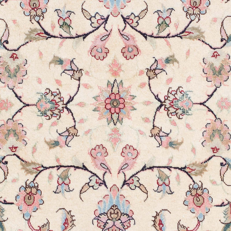 Løber Persisk tæppe - Tabriz - Royal - 202 x 77 cm - beige
