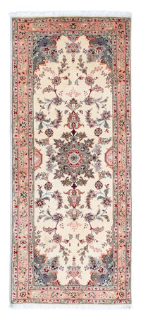 Løber Persisk tæppe - Tabriz - Royal - 203 x 83 cm - beige