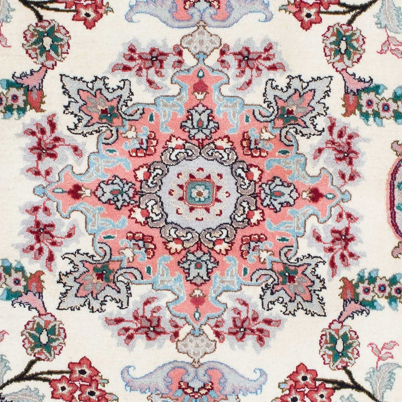 Løber Persisk tæppe - Tabriz - Royal - 205 x 82 cm - beige