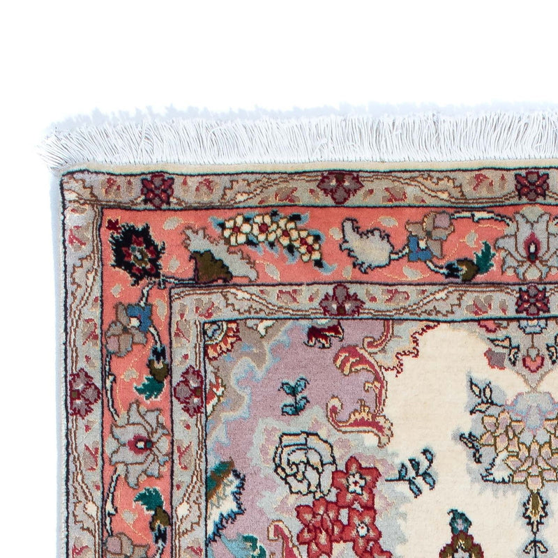 Løber Persisk tæppe - Tabriz - Royal - 205 x 82 cm - beige