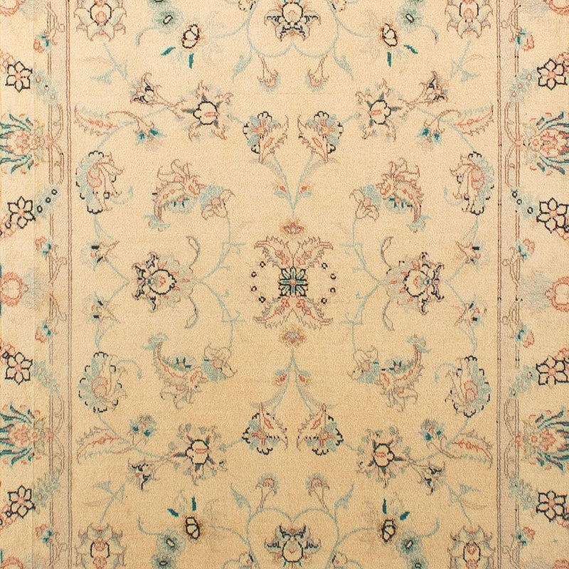 Løber Persisk tæppe - Tabriz - Royal - 292 x 79 cm - lys brun