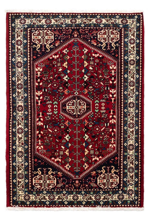 Persisk tæppe - Nomadisk - 150 x 101 cm - mørkerød