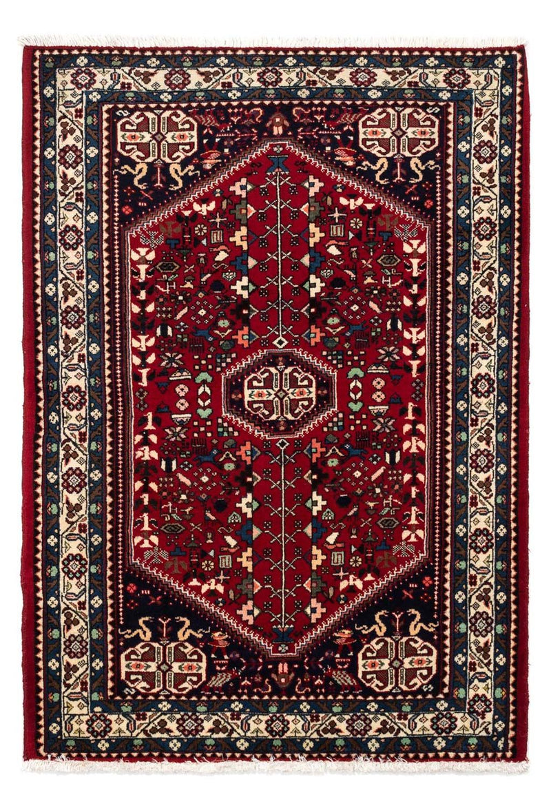 Persisk tæppe - Nomadisk - 150 x 101 cm - mørkerød