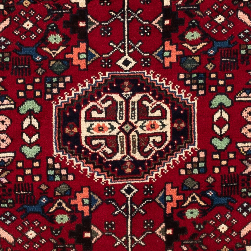 Persisk tæppe - Nomadisk - 150 x 101 cm - mørkerød