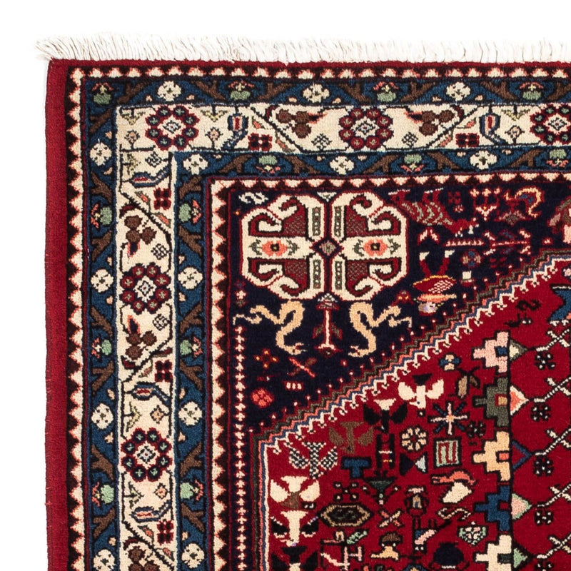 Persisk tæppe - Nomadisk - 150 x 101 cm - mørkerød
