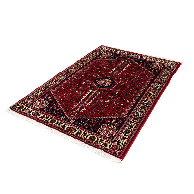 Persisk tæppe - Nomadisk - 149 x 106 cm - mørkerød
