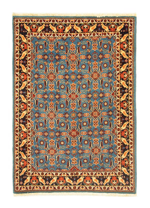Persisk tæppe - Nomadisk - 142 x 102 cm - turkis