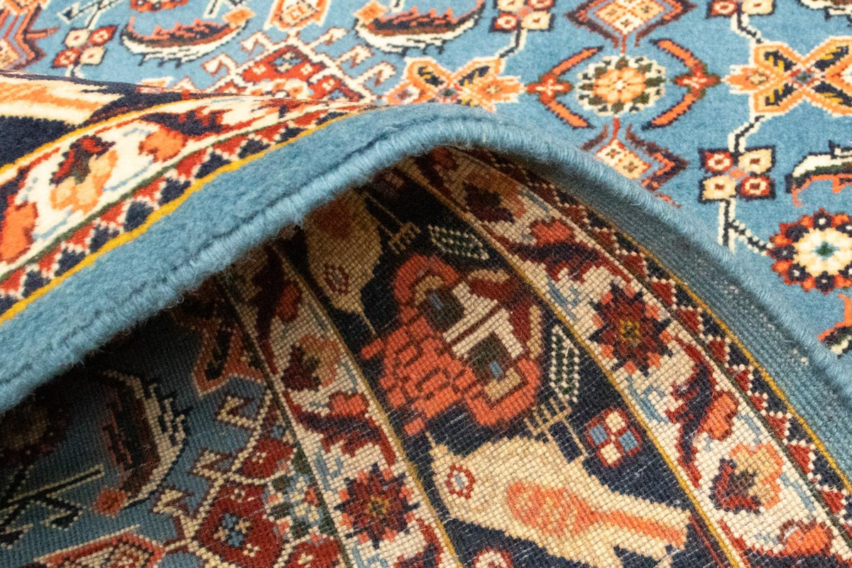 Persisk tæppe - Nomadisk - 142 x 102 cm - turkis