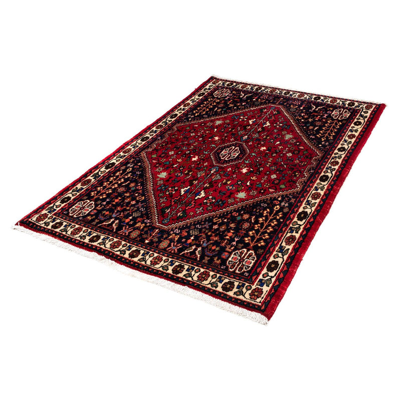 Persisk tæppe - Nomadisk - 159 x 107 cm - mørkerød