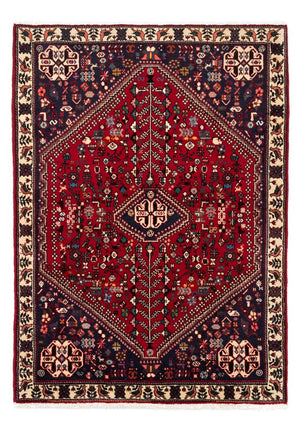 Persisk tæppe - Nomadisk - 154 x 107 cm - mørkerød