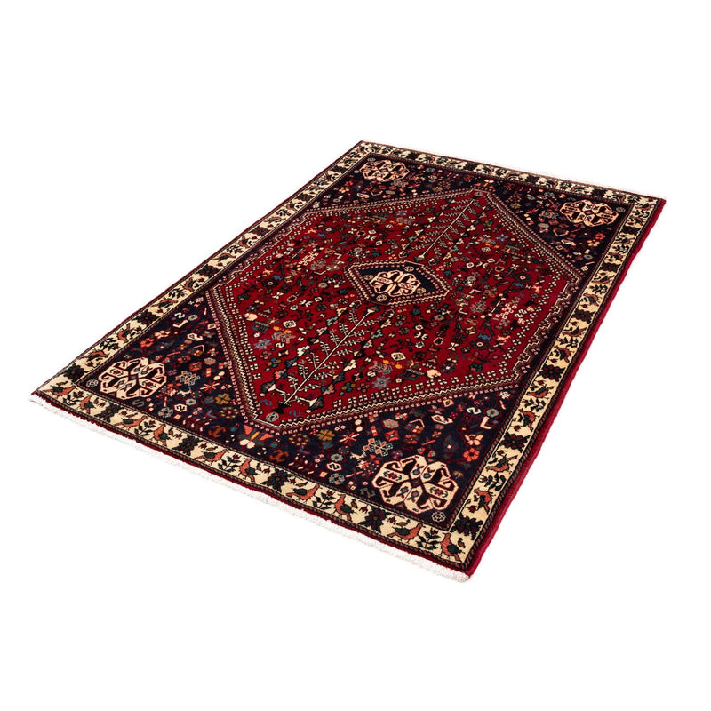 Persisk tæppe - Nomadisk - 154 x 107 cm - mørkerød