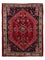 Persisk tæppe - Nomadisk - 148 x 108 cm - mørkerød