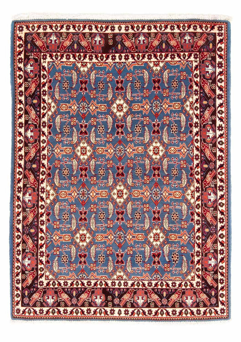 Persisk tæppe - Nomadisk - 146 x 107 cm - mørkeblå