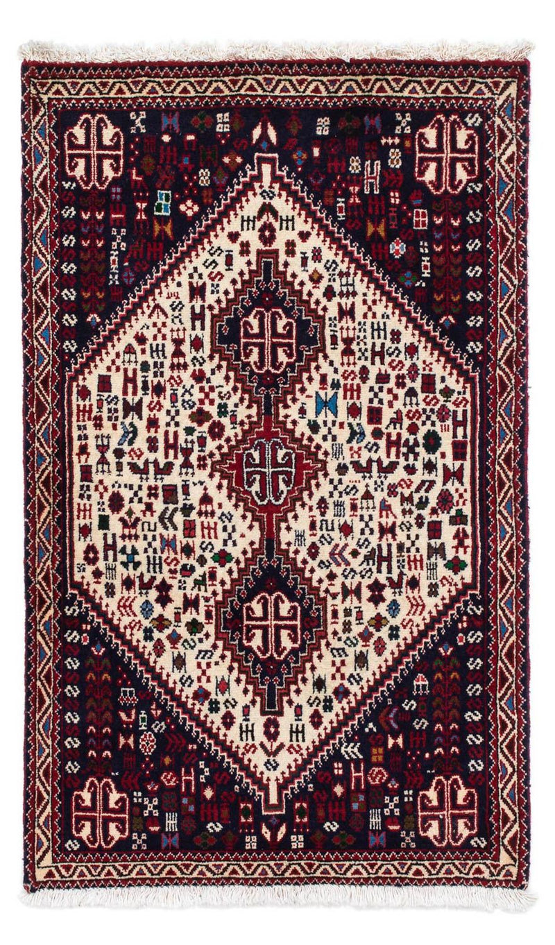 Persisk tæppe - Nomadisk - 123 x 75 cm - beige