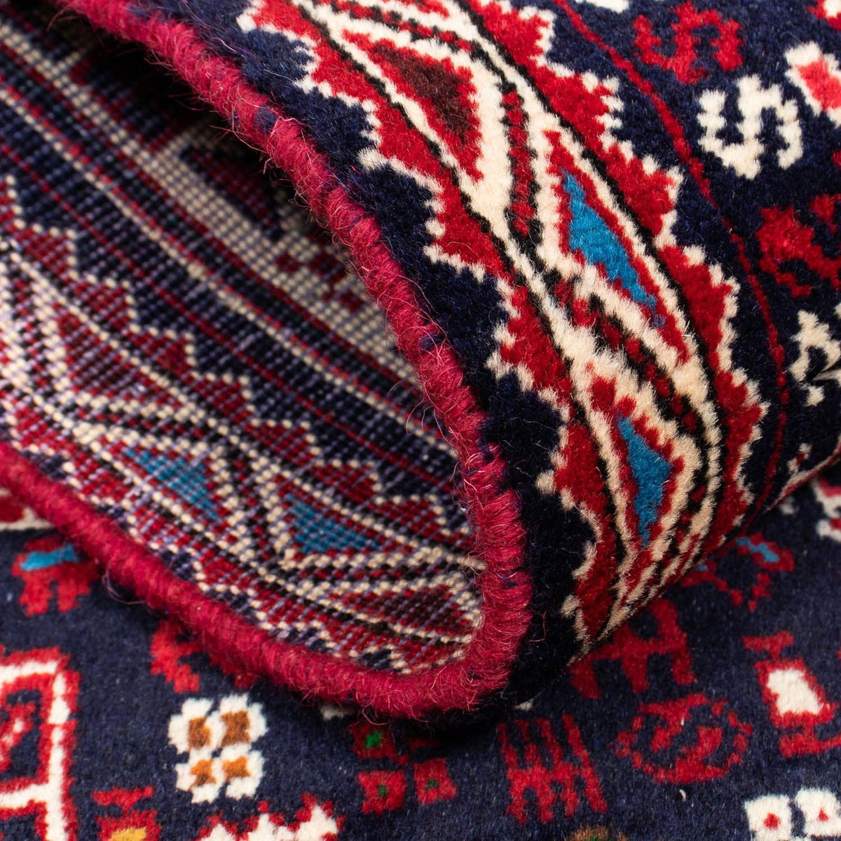 Persisk tæppe - Nomadisk - 123 x 75 cm - beige