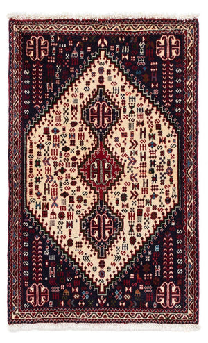 Persisk tæppe - Nomadisk - 121 x 77 cm - beige