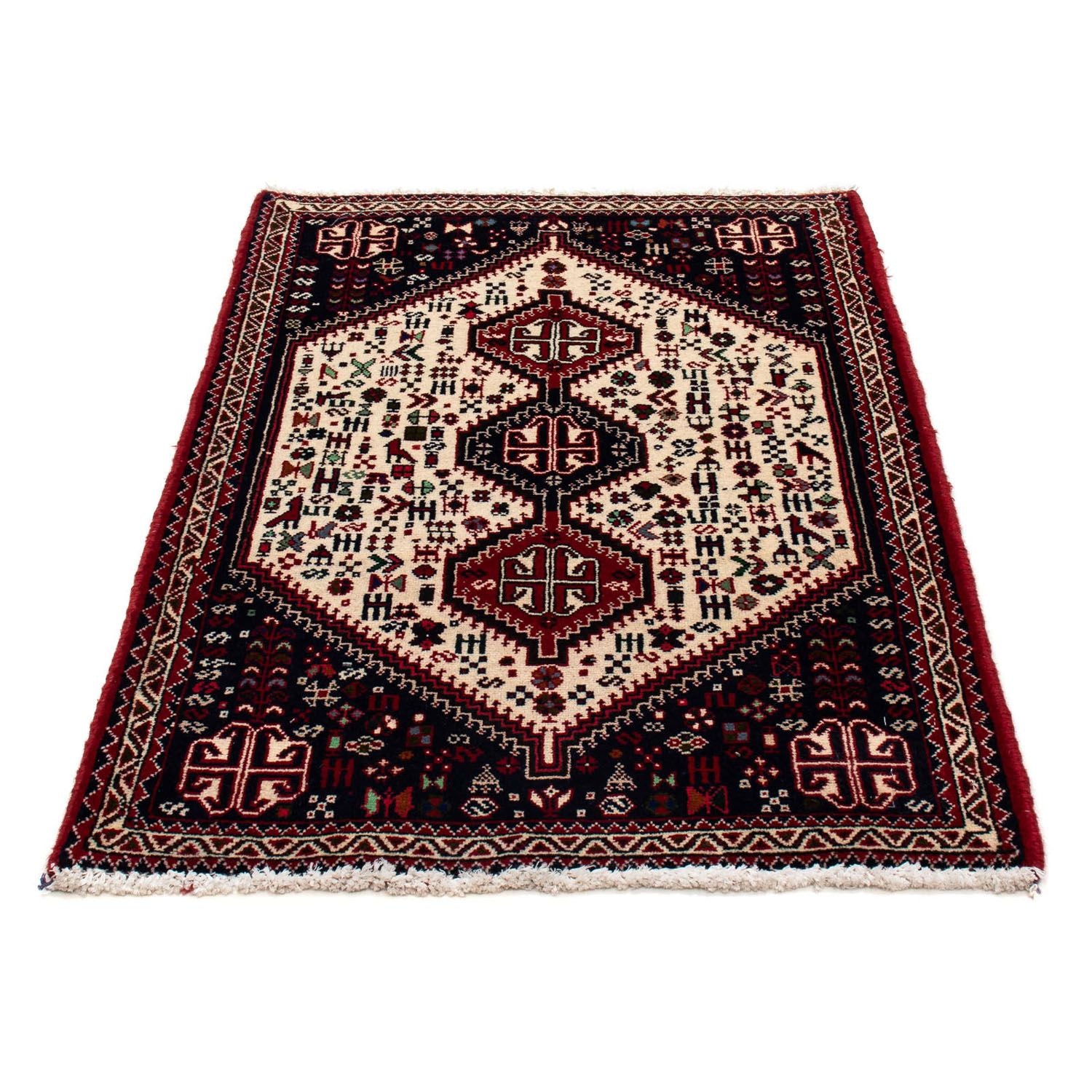 Persisk tæppe - Nomadisk - 120 x 78 cm - beige