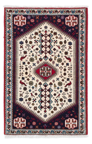 Persisk tæppe - Nomadisk - 116 x 75 cm - beige