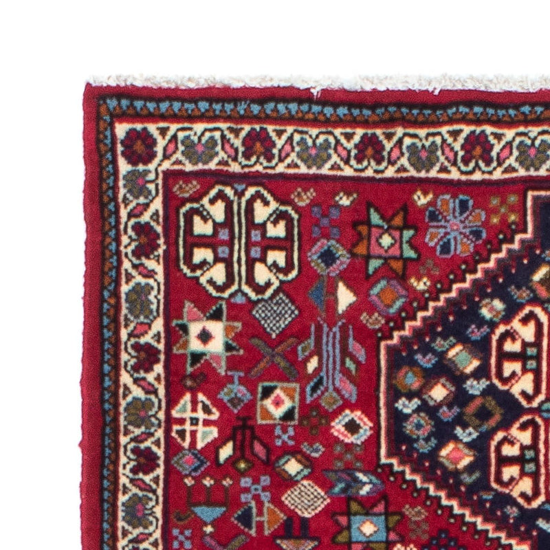 Løber Persisk tæppe - Nomadisk - 195 x 78 cm - mørkerød