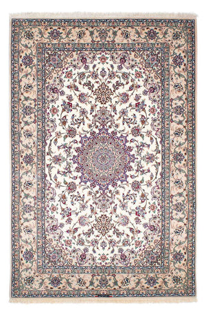Persisk tæppe - Isfahan - Premium - 228 x 151 cm - beige