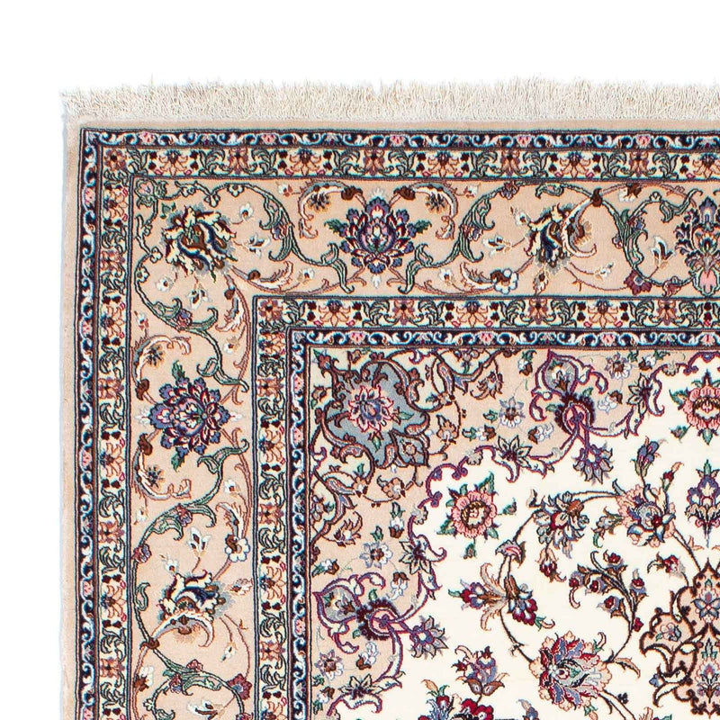 Persisk tæppe - Isfahan - Premium - 228 x 151 cm - beige