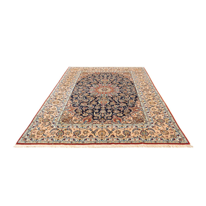 Persisk tæppe - Isfahan - Premium - 300 x 200 cm - mørkeblå