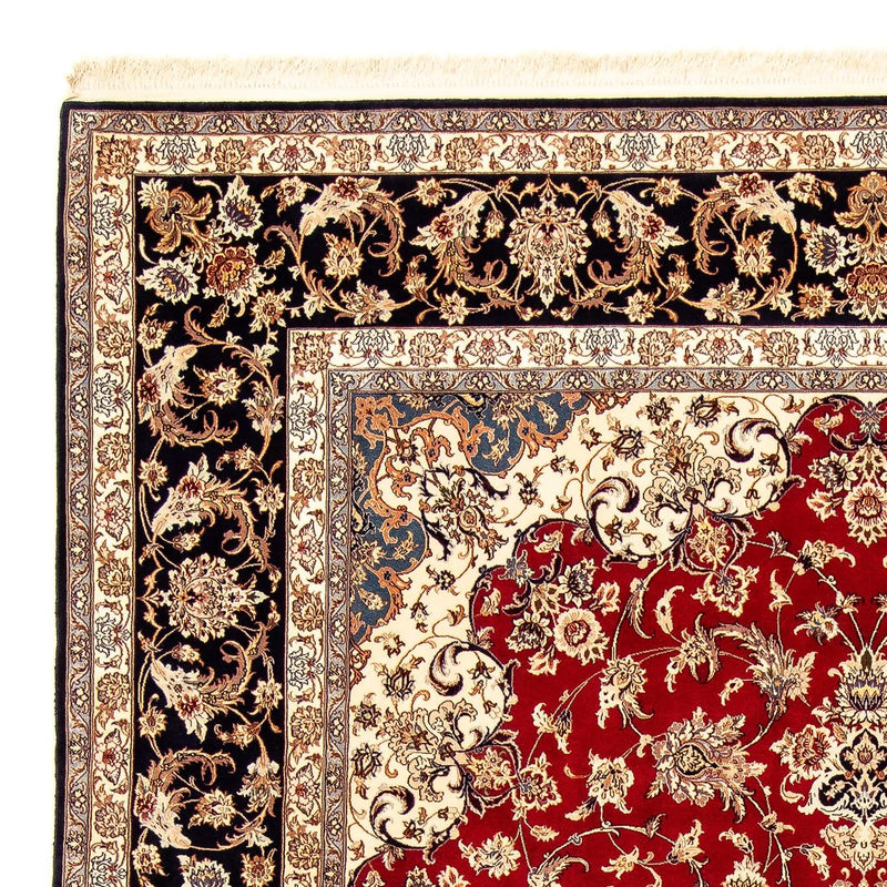 Persisk tæppe - Isfahan - Premium - 356 x 250 cm - rød