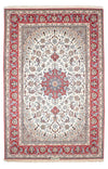 Isfahan Tæppe 156x243cm - Persisk tæppe - Rektangulær / Beige / 156 x 243 cm Rektangulær